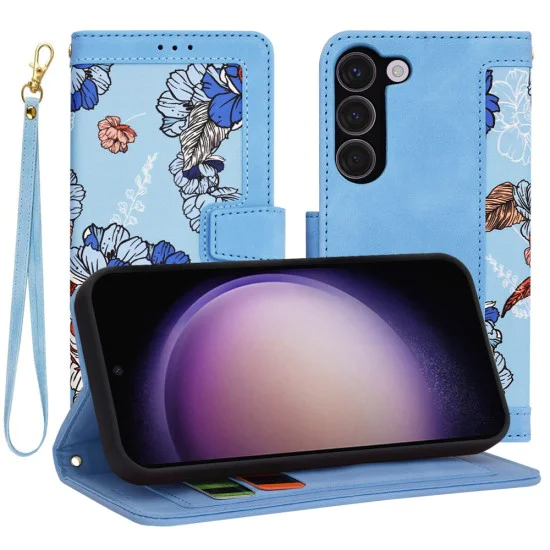 Калъф за Samsung Galaxy S23 - FlipCraft - Vibrant Blue