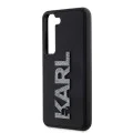 Калъф за Samsung Galaxy S23 - Karl Lagerfeld 3D Design (KLHCHCS23S3DMBKCKCK) - Гумено блестящо лого