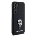 Калъф за Samsung Galaxy S23 - Karl Lagerfeld Silicone (KLHCHCS23SSMHMHKKNPK) - Ikonik Metal Pin
