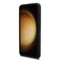 Калъф за Samsung Galaxy S23 - Karl Lagerfeld Silicone (KLHCHCS23SSMHMHKKNPK) - Ikonik Metal Pin