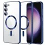 Калъф за Samsung Galaxy S23 - Luxury Crystal MagSafe - Deep Blue