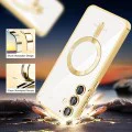 Калъф за Samsung Galaxy S23 - Luxury Crystal MagSafe - Розов