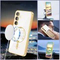 Калъф за Samsung Galaxy S23 - Luxury Crystal MagSafe - Розов