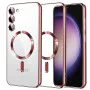 Калъф за Samsung Galaxy S23 - Luxury Crystal MagSafe - Розов
