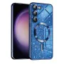 Калъф за Samsung Galaxy S23 - Luxury Glitter MagSafe - Deep Blue
