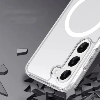 Калъф за Samsung Galaxy S23 - MagSafe Pro - Прозрачен