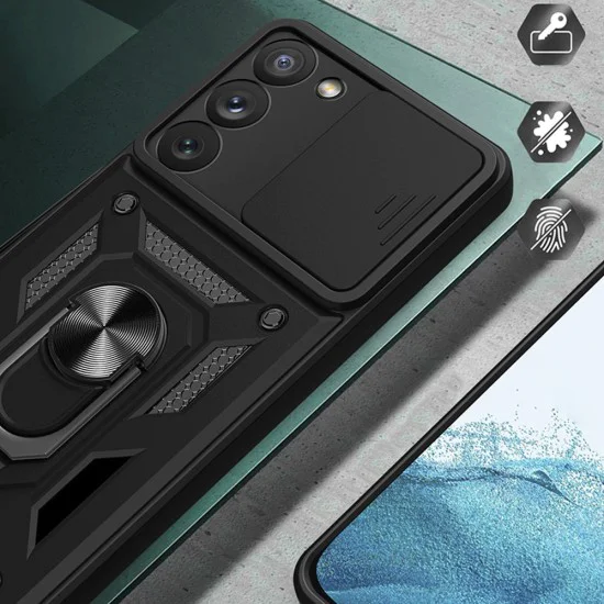 Калъф за Samsung Galaxy S23 Plus - CamShield Series - черен
