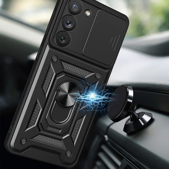 Калъф за Samsung Galaxy S23 Plus - CamShield Series - зелен