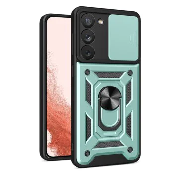 Калъф за Samsung Galaxy S23 Plus - CamShield Series - зелен