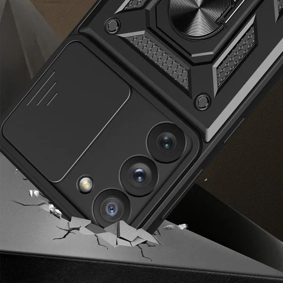 Калъф за Samsung Galaxy S23 Plus - CamShield Series - зелен
