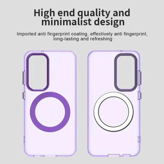 Калъф за Samsung Galaxy S23 Plus - CandyCase MagSafe - Лилав