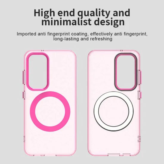 Калъф за Samsung Galaxy S23 Plus - CandyCase MagSafe - Розов