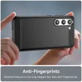 Калъф за Samsung Galaxy S23 Plus - Carbon Silicone - Черен