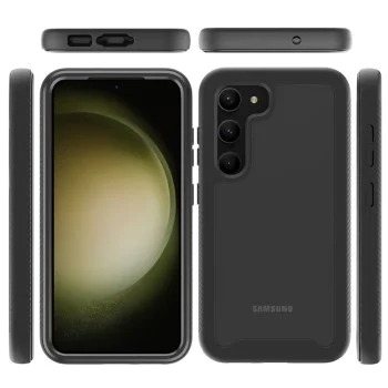 Калъф за Samsung Galaxy S23 Plus + Калъф - Defense360 Pro - Черен