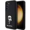 Калъф за Samsung Galaxy S23 Plus - Karl Lagerfeld Silicone (KLHCHCS23MSMHMHKKNPK) - Ikonik Metal Pin