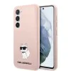 Калъф за Samsung Galaxy S23 Plus - Karl Lagerfeld Silicone (KLHCHCS23MSNCHBCP) - Pink Choupette