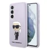 Калъф за Samsung Galaxy S23 Plus - Karl Lagerfeld Silicone (KLHCHCS23MSNIKKBCU) - Purple Ikonik