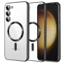 Калъф за Samsung Galaxy S23 Plus - Luxury Crystal MagSafe - Черен