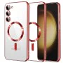 Калъф за Samsung Galaxy S23 Plus - Luxury Crystal MagSafe - Червен