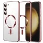 Калъф за Samsung Galaxy S23 Plus - Luxury Crystal MagSafe - Розов