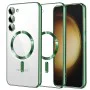 Калъф за Samsung Galaxy S23 Plus - Luxury Crystal MagSafe - Светло зелен