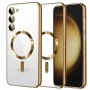 Калъф за Samsung Galaxy S23 Plus - Luxury Crystal MagSafe - Златен