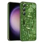 Калъф за Samsung Galaxy S23 Plus - Luxury Glitter MagSafe - Deep Green