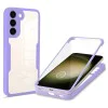 Калъф за Samsung Galaxy S23 Plus + Протектор - ColorVerse 360 ​​Series - Лилав