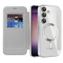 Калъф за Samsung Galaxy S23 Plus - SmartMag Book Case - Сив