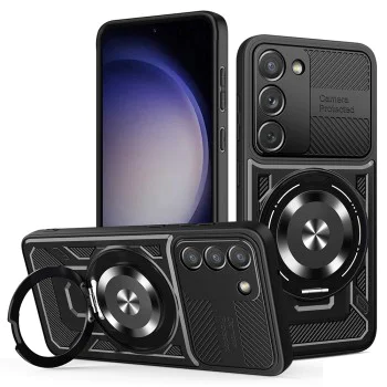 Калъф за Samsung Galaxy S23 - RuggedCam - черен