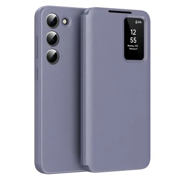 Калъф за Samsung Galaxy S23 - SmartView Series - Лилав