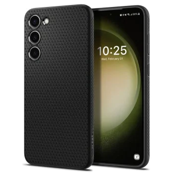 Калъф за Samsung Galaxy S23 - Spigen Liquid Air - Matte Black