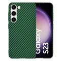 Калъф за Samsung Galaxy S23 - Techsuit - Carbonite FiberShell - Зелен