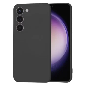Калъф за Samsung Galaxy S23 - Techsuit - SoftFlex - Черен