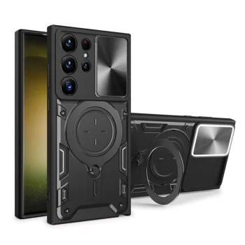 Калъф за Samsung Galaxy S23 Ultra - CamGuard Pro - черен