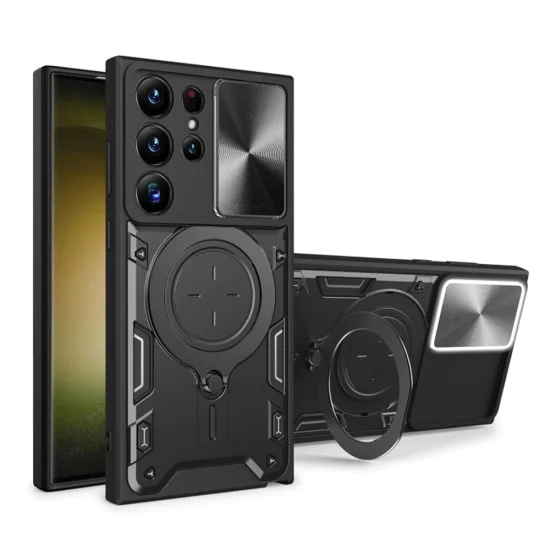 Калъф за Samsung Galaxy S23 Ultra - CamGuard Pro - черен