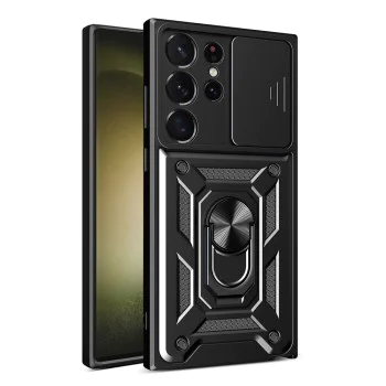 Калъф за Samsung Galaxy S23 Ultra - CamShield Series - черен
