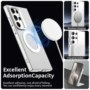Калъф за Samsung Galaxy S23 Ultra - CandyCase MagSafe - Бял