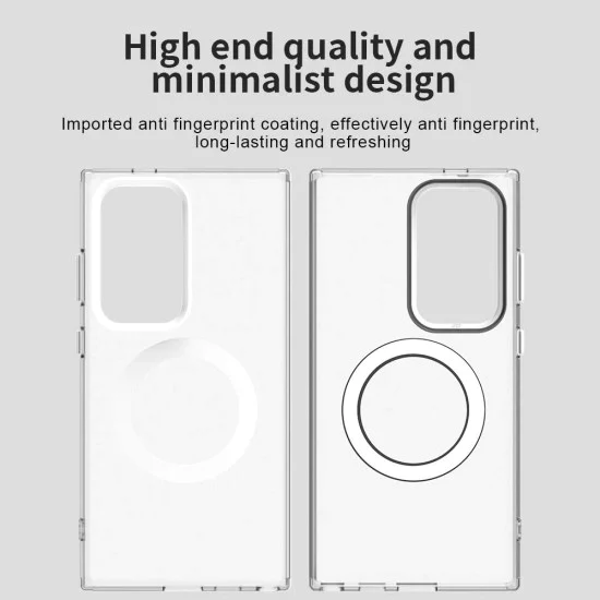 Калъф за Samsung Galaxy S23 Ultra - CandyCase MagSafe - Бял