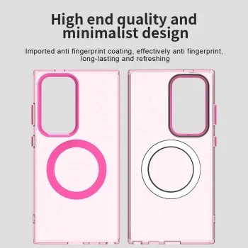 Калъф за Samsung Galaxy S23 Ultra - CandyCase MagSafe - Розов