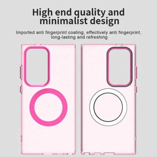Калъф за Samsung Galaxy S23 Ultra - CandyCase MagSafe - Розов