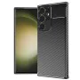 Калъф за Samsung Galaxy S23 Ultra - CarbonFiber - Черен