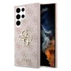 Калъф за Samsung Galaxy S23 Ultra - Guess Hardcase 4G Big Metal Logo (GUHCS23L4GMGPI) - Розов