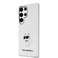Калъф за Samsung Galaxy S23 Ultra - Karl Lagerfeld Hardcase Transparent (KLHCHCS23LHNCHCHTCT) - Ikonik Choupette