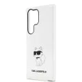 Калъф за Samsung Galaxy S23 Ultra - Karl Lagerfeld Hardcase Transparent (KLHCHCS23LHNCHCHTCT) - Ikonik Choupette