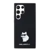 Калъф за Samsung Galaxy S23 Ultra - Karl Lagerfeld Silicone (KLHCHCS23LSLSMHCCHCNPK) - Choupette