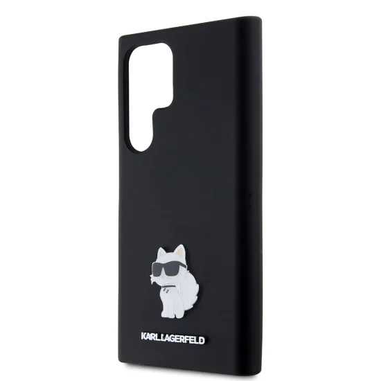 Калъф за Samsung Galaxy S23 Ultra - Karl Lagerfeld Silicone (KLHCHCS23LSLSMHCCHCNPK) - Choupette