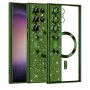 Калъф за Samsung Galaxy S23 Ultra - Luxury Glitter MagSafe - Deep Green