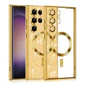 Калъф за Samsung Galaxy S23 Ultra - Luxury Glitter MagSafe - Златен