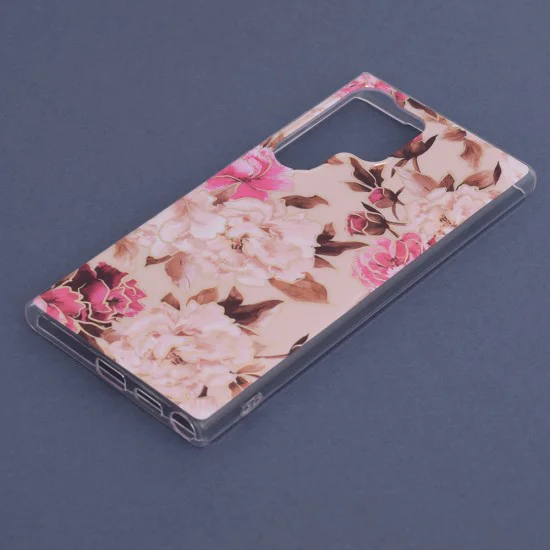 Калъф за Samsung Galaxy S23 Ultra - Marble Series - Mary Berry Nude